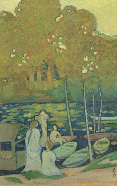 Nymphs, or The Seine at Port-Marly, c.1890 by Maurice Denis